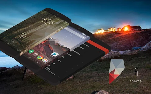 Fi - PA/CM11 Theme - screenshot thumbnail