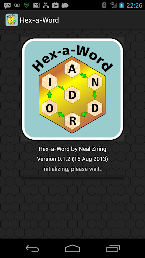 Hex-a-Word Game