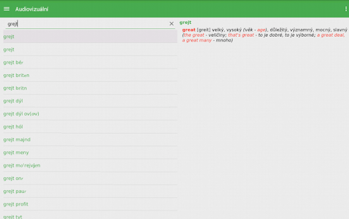 Free Anglicko-Český slovník VALENTA APK for Android