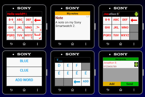 SMS Notes for SmartWatch Lite