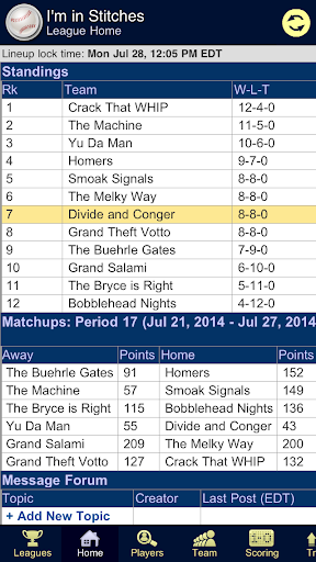 【免費運動App】Fantrax Fantasy Sports-APP點子