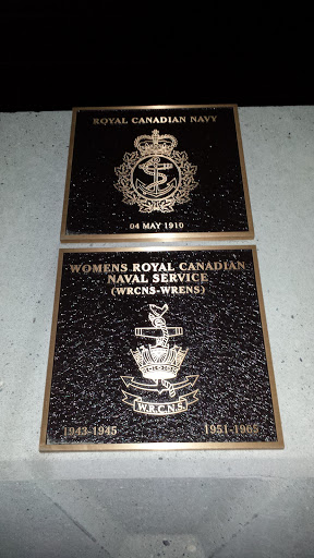 Royal Canadian Navy and Women's Royal Canadian Naval Service Plaques