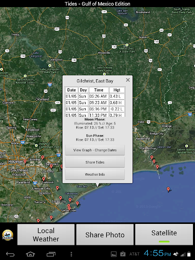 【免費天氣App】Gulf Tides - Texas to Florida-APP點子