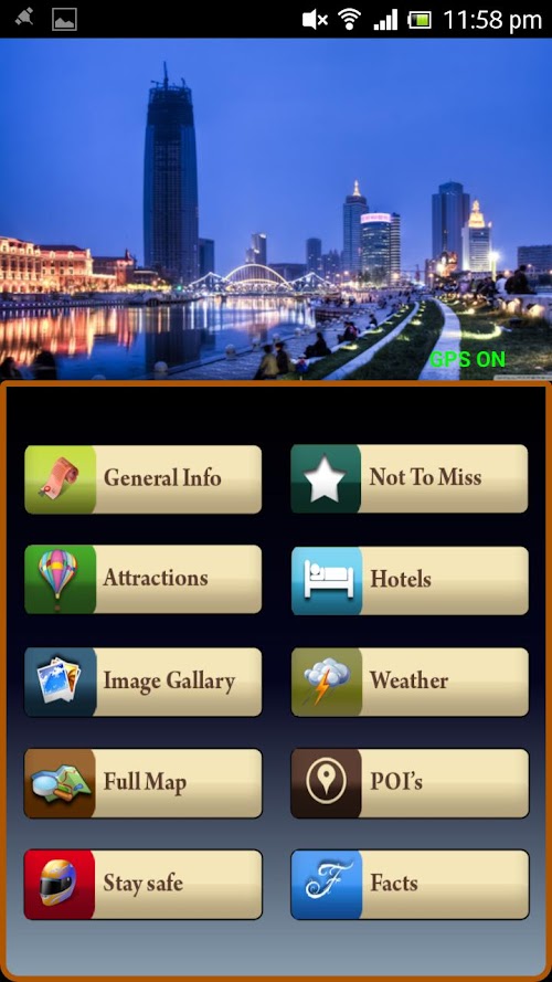 Android application Cancun Offline Travel Guide screenshort