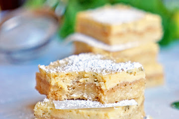 Mojito Shortbread Bars