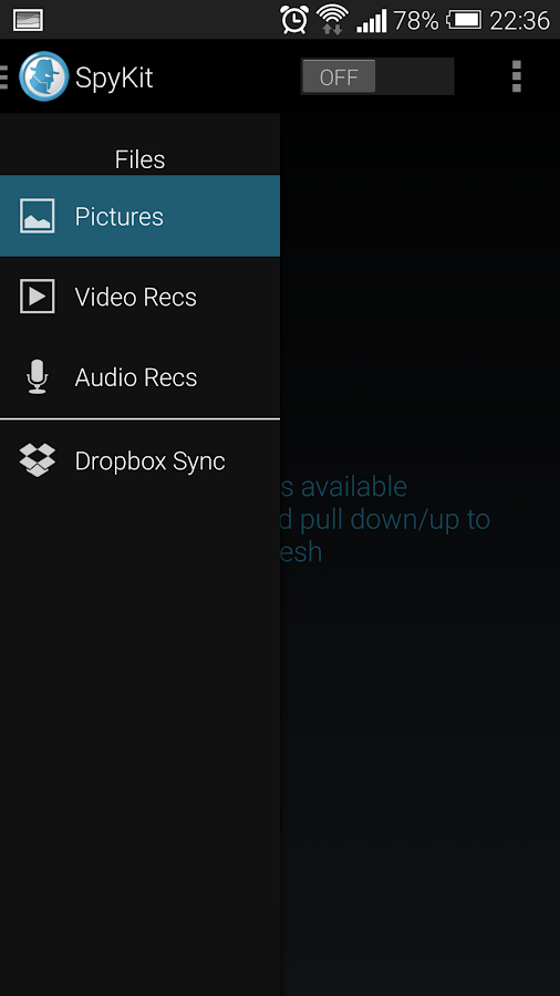    Spy Kit Motion Detector Camera- screenshot  