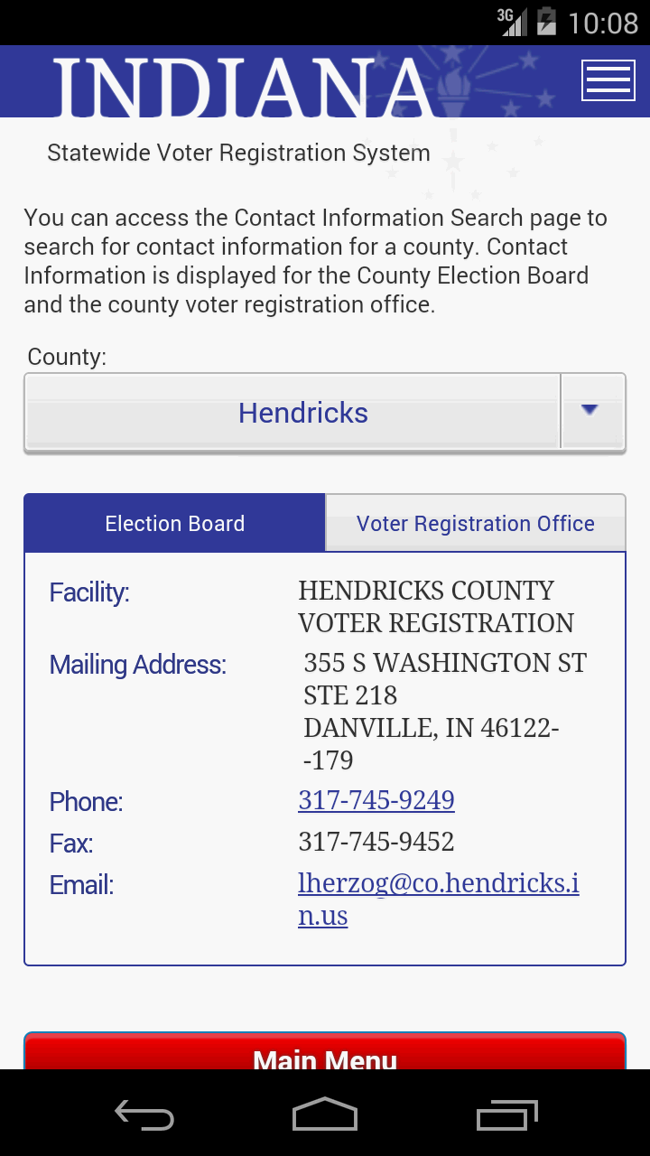 Indiana Voters Screen 3