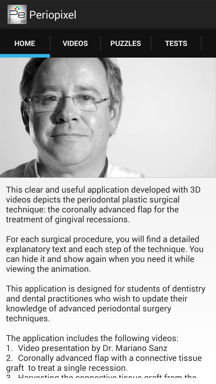 Periodontal Advanced Surgery Screen 1