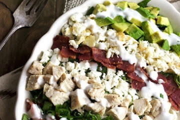 Healthy Chicken Cobb Salad Recipe