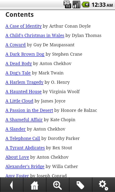 100 Greatest Short Stories Screen 2