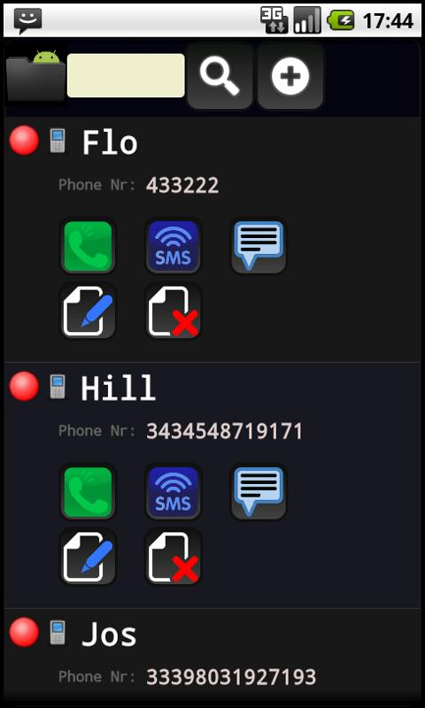 Secret Phone Numbers + Screen 2