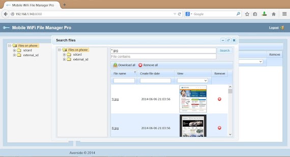 Mobile WiFi File Manager Pro Screenshots 5