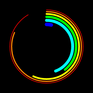 Rainbow Watch Face