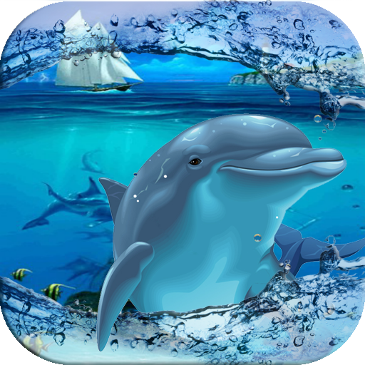 Ocean Dolphins Live Wallpaper LOGO-APP點子