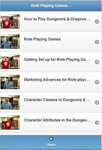 【免費媒體與影片App】Role Playing Games [Videos]-APP點子