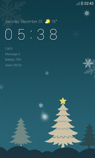 Winter Night DodolLocker Theme