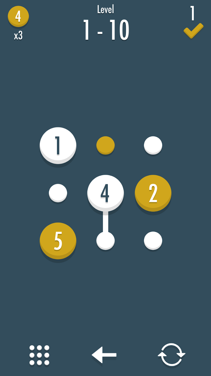Noda - Dots and Number Puzzle Screen 1