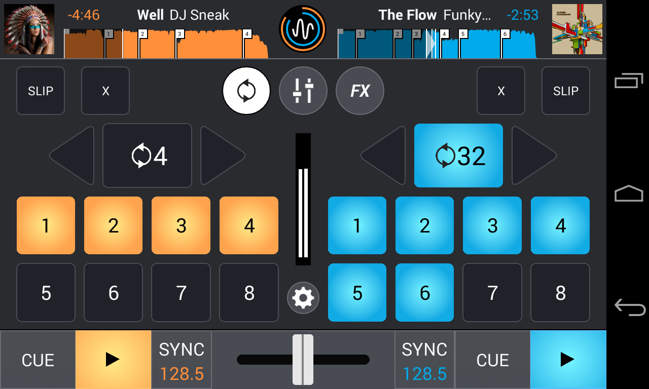 Cross DJ Mix your music screenshot