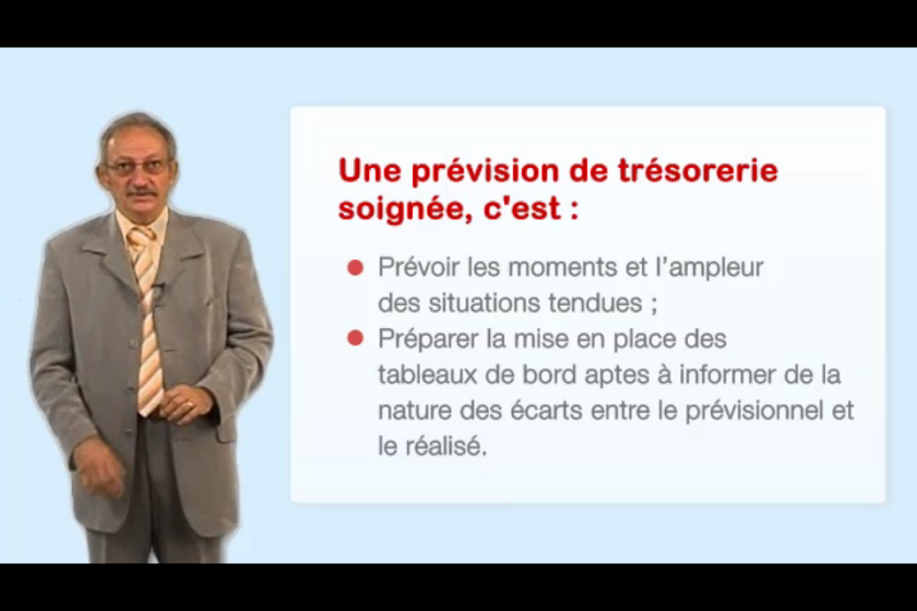 Planifier la trésorerie Screen 2