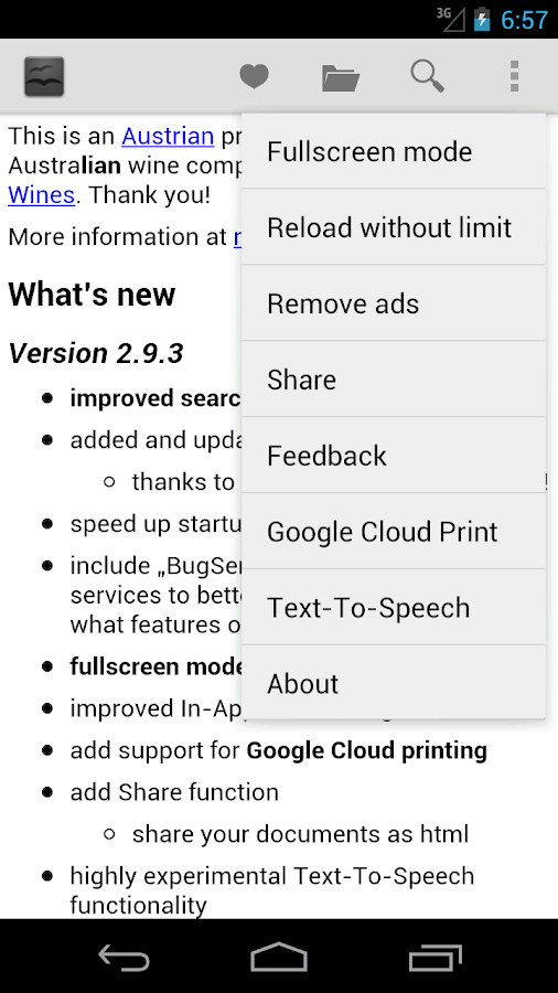OpenDocument Reader Android