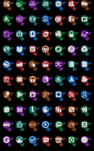 【免費個人化App】Splotchy - Icon Pack-APP點子