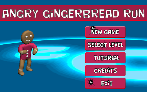 Angry gingerbread run