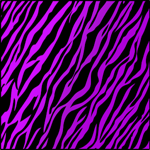 Purple Zebra Keyboard Skin