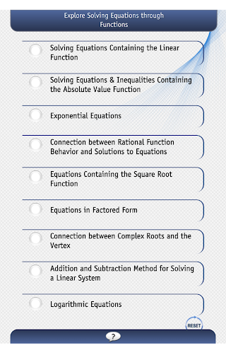 Explore Equations by Functions
