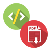 WebPage to PDF 1.0.4 Icon