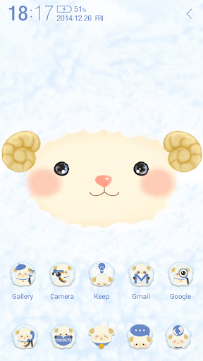 Happy Sheep Atom Theme