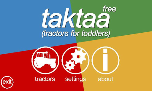 Tractors for toddlers - free