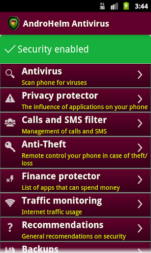 AntiVirus Android.