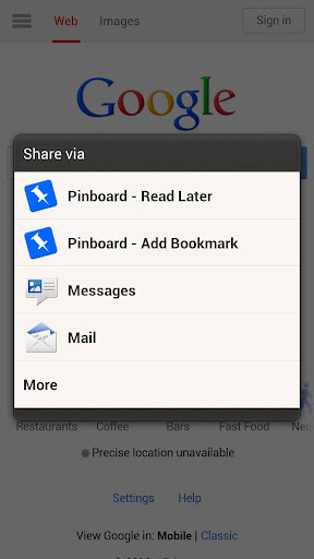 PinDroid Read Later