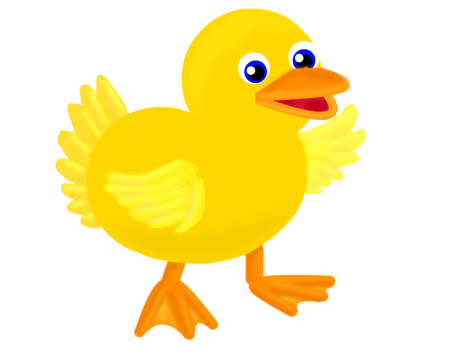 yellow duckling clipart - photo #21