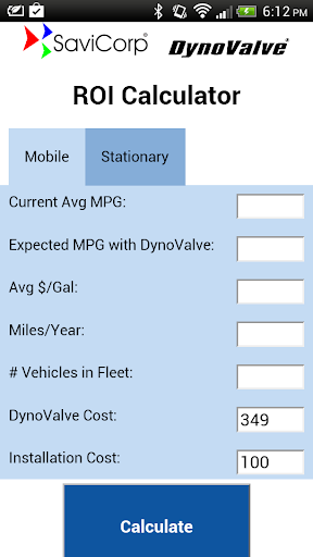 DynoValve ROI Calculator