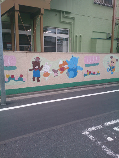 幼稚園の壁画