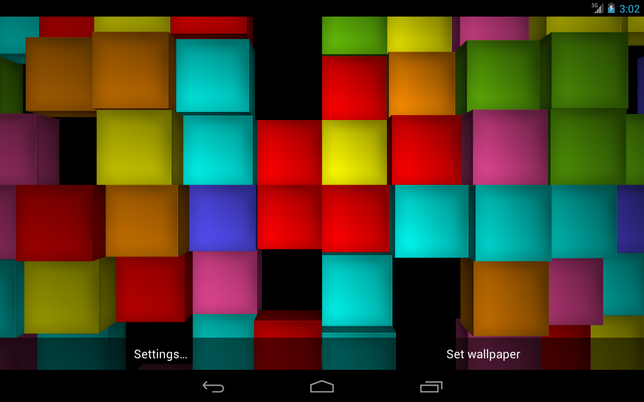 Cube Live Wallpaper Download