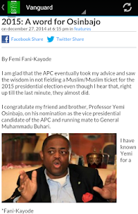 Lastest Nigeria News Headlines: App APK for Android