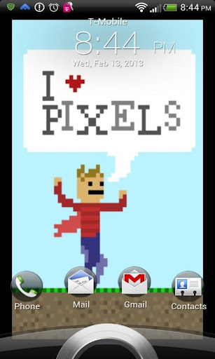 I love pixels Live Wallpaper