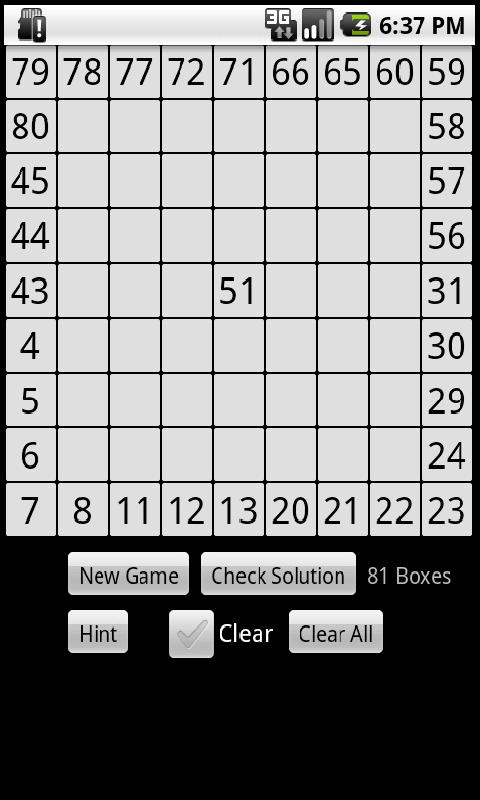 Number Snake Screen 2