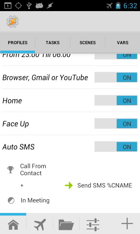 Tasker Screenshot 1