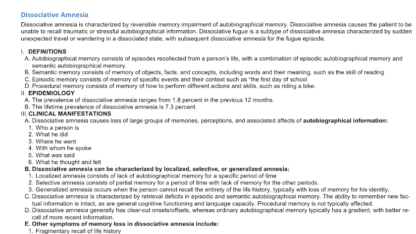 Psychiatry Guidelines for DS-5 Screen 3