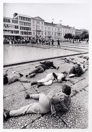 Studenten protesteren tegen de plannen van minister Deetman