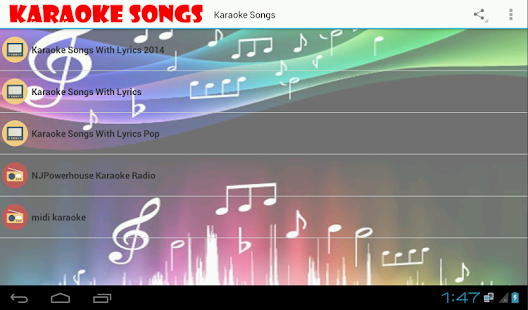 Karaoke Songs and Radio Screenshots 2