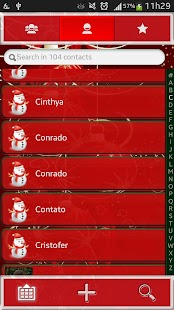 Free Download Christmas ExDialer Theme APK