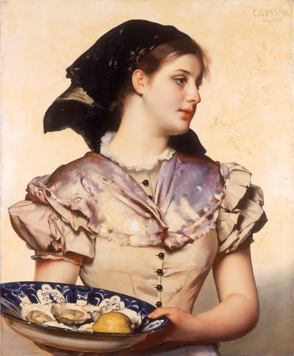 The Oyster Girl - Karl Gussow — Google Arts & Culture