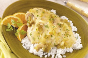 Slow-Cooked Orange Chicken