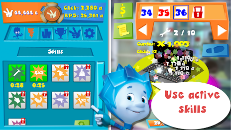 Fixi-click game poster 6