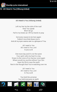 Worship Lyrics International(圖3)-速報App