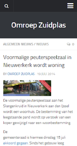 【免費新聞App】Omroep Zuidplas-APP點子